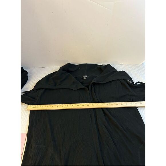 Ralph Lauren black label medium thermal waffle open sweater Jacket Pull On - Picture 7 of 7